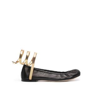Caovilla Black Ballet Flats Women